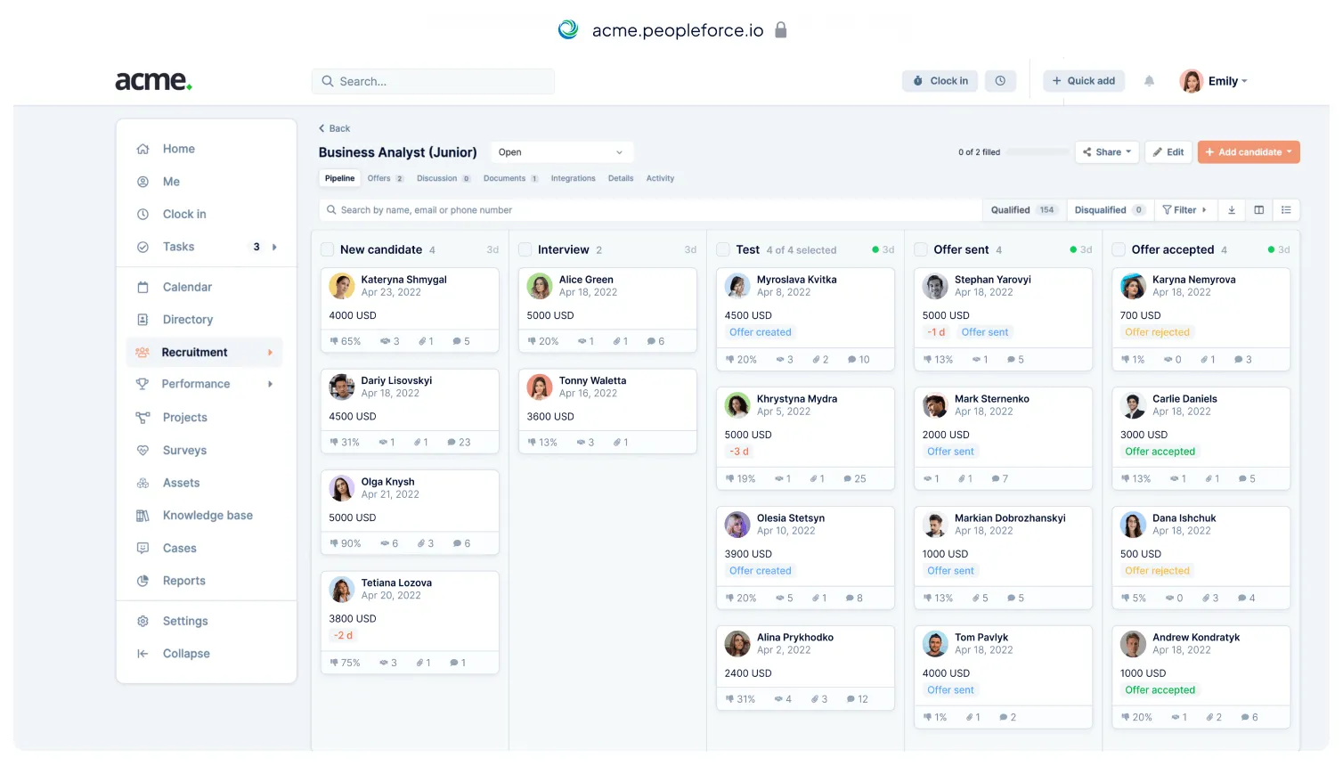 Your recruiting talent suite
